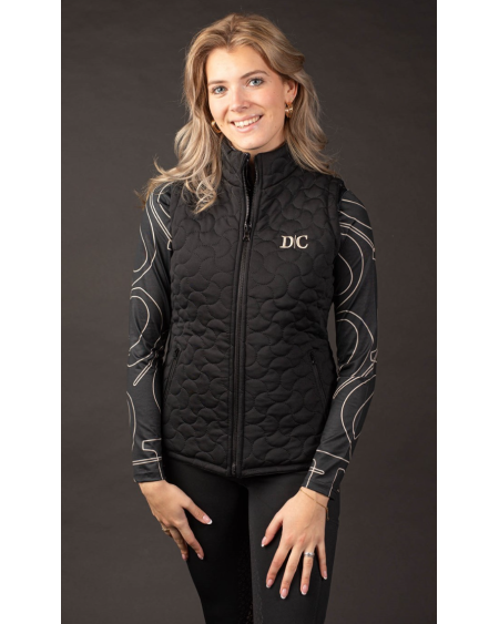 HH Reversible Bodywarmer Denici Cavalli Stardust, Zwart