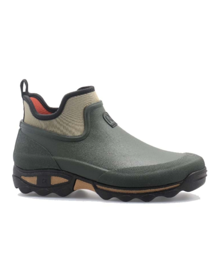 Rouchette rubberen Clean Land buitenschoen/stalschoen, Khaki