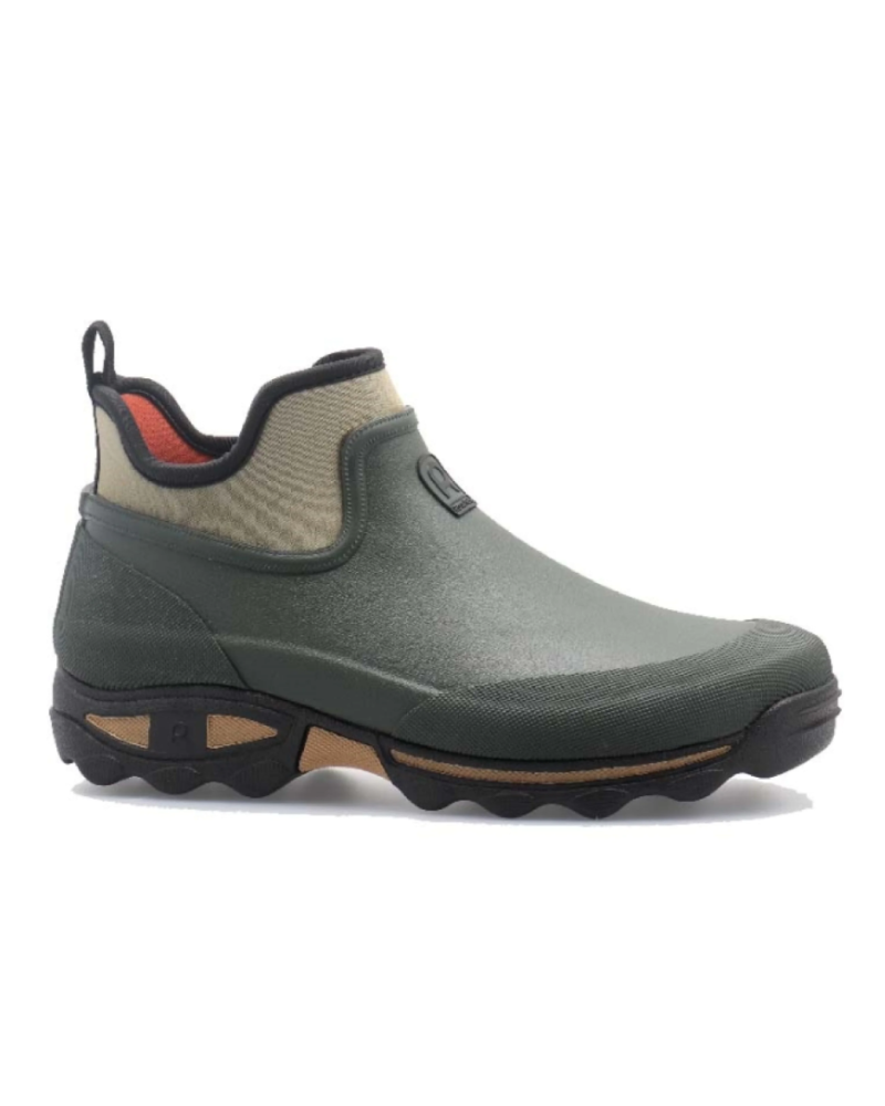 Rouchette rubberen Clean Land buitenschoen/stalschoen, Khaki