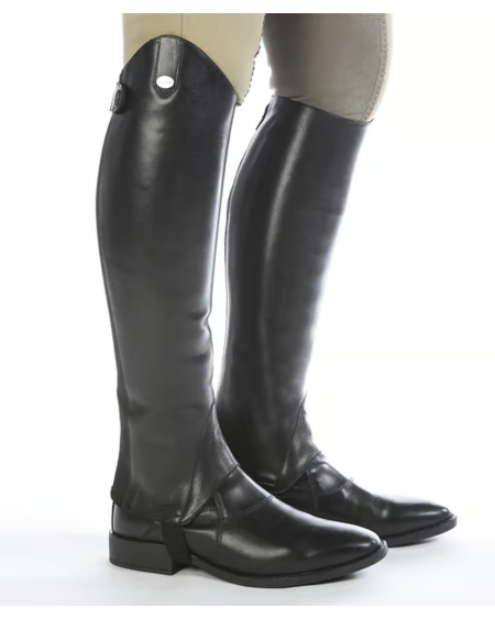 Kavalkade gladleren chaps Aurora, Zwart