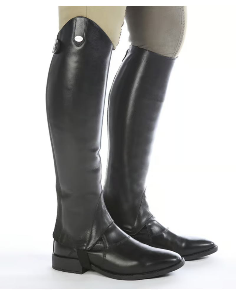 Kavalkade gladleren chaps Aurora, Zwart