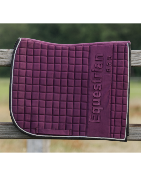 Horka Equestrian Pro Embossed Zadeldek, Wine