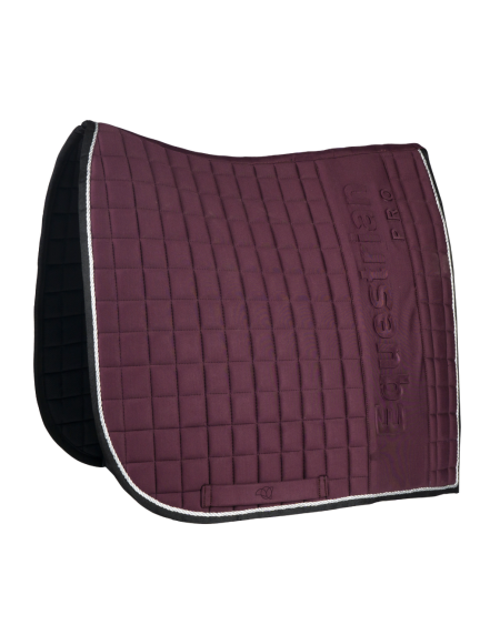 Horka Equestrian Pro Embossed Zadeldek, Wine