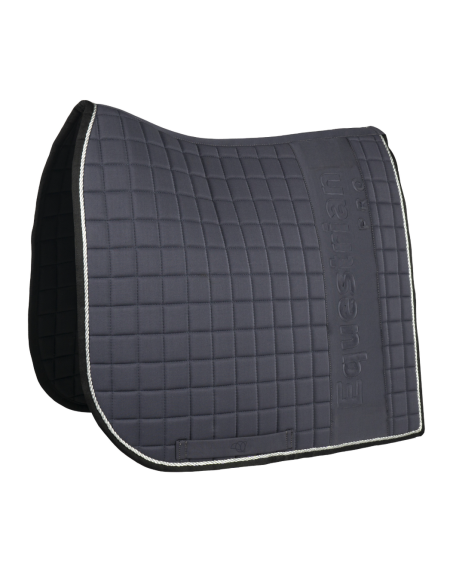 Horka Equestrian Pro Embossed Zadeldek, Antraciet