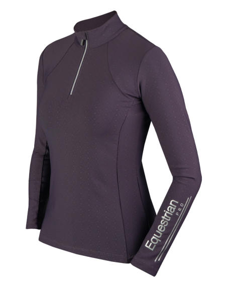 Horka trainingsshirt Luxury Equestrian Pro, Night Shade