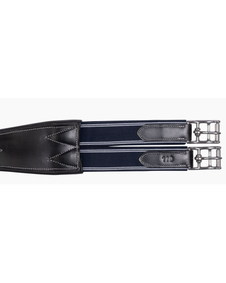 HKM Luxe Leren Veelzijdigheidssingel Dallas, Zwart